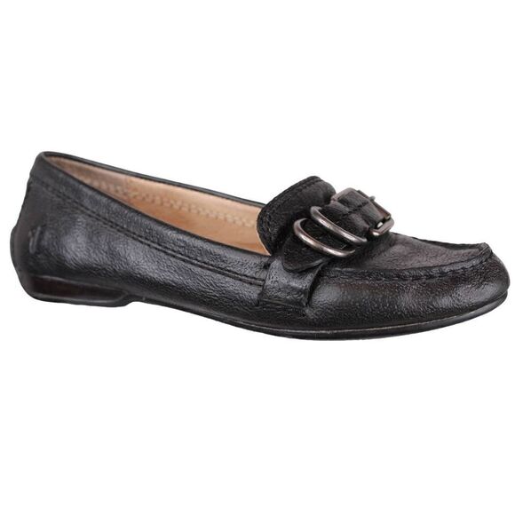 Frye Shoes - FRYE JANET D RING Leather Loafers in Black Women's Size 6.5M